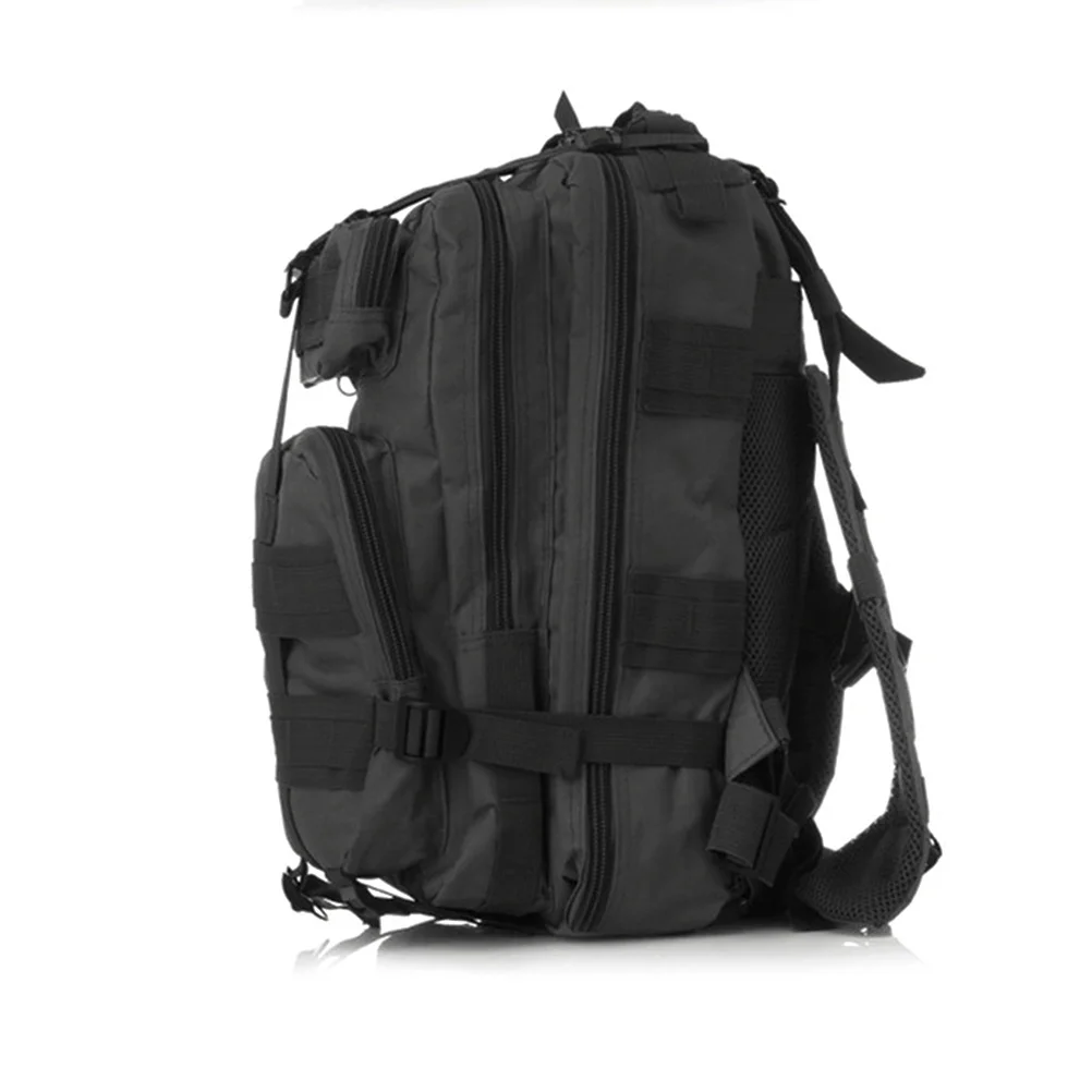 حقيبة ظهر مموهة 20-35L نمط عسكري للمشي لمسافات طويلة في الهواء الطلق حقيبة تخييم خفيفة الوزن حقيبة سفر للرجال والنساء