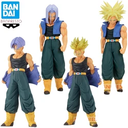 In Stock Original Banpresto Solid Edge Works Dragon Ball Figure Trunks Figure Anime Genuine Collectible Model Dolls Toy Gift