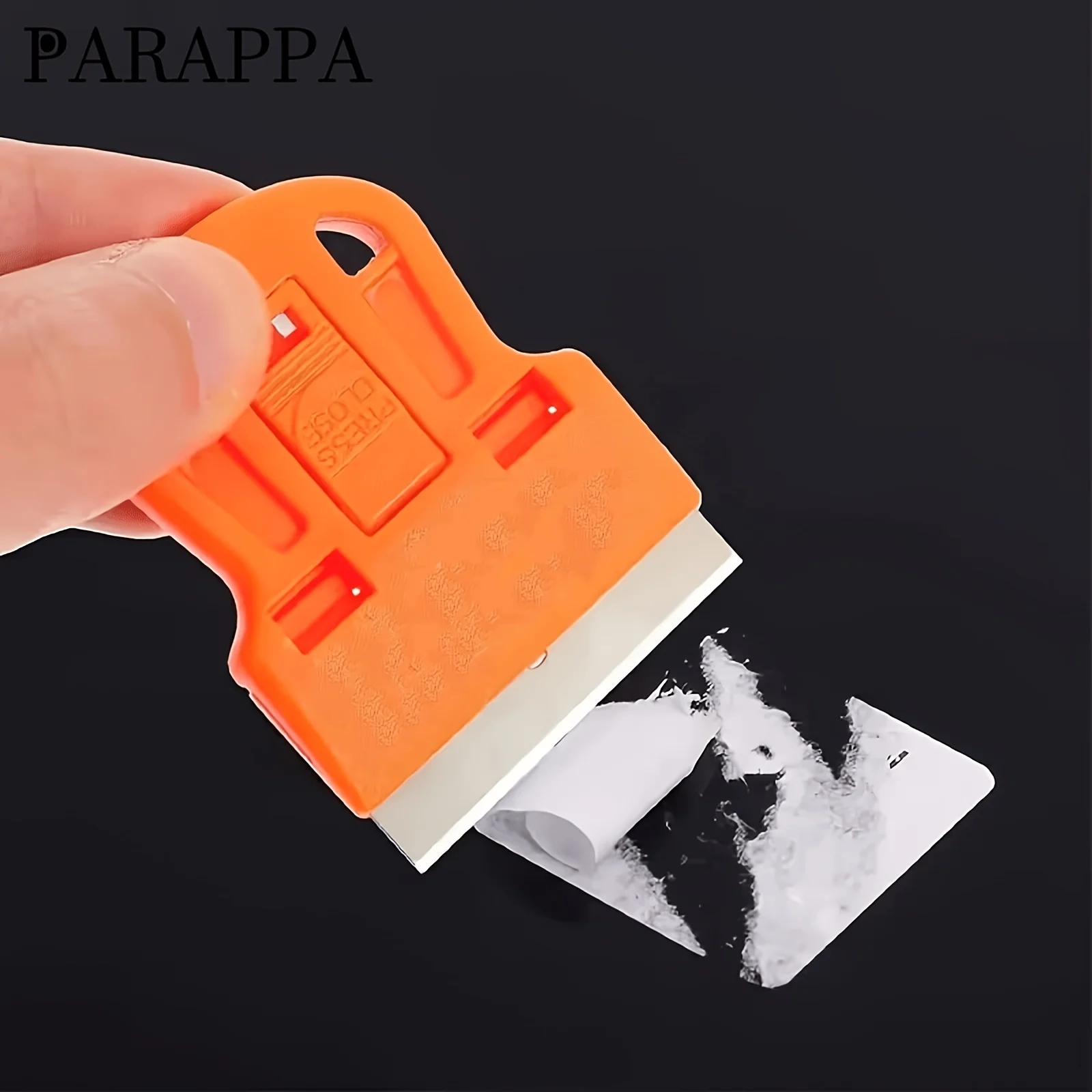 4Pcs/set Professional Nail Art Stamping Scraper Mini Acylic& Steel Blade Nail Stence Fast-Remove Gel Nail Printing Template Tool