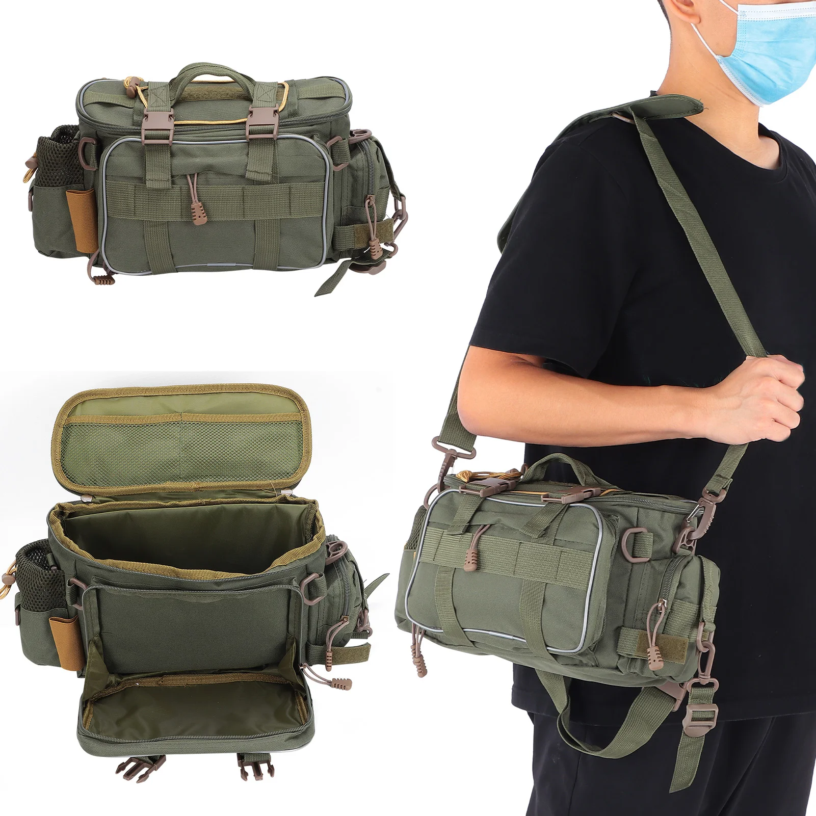 

Waterproof Fishing Storage Bag Fishing Bags Waterproof Large Capacity Fishing Storage Bags for Fishing Tools Storage