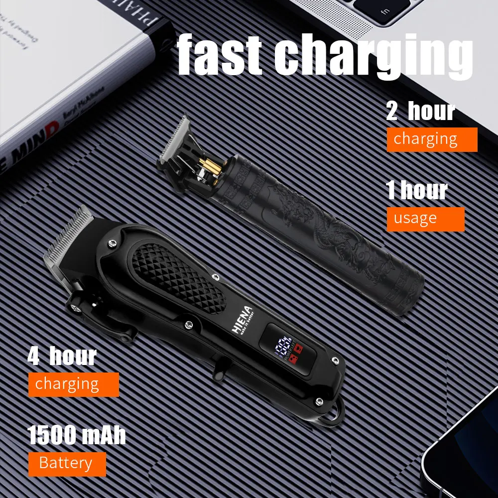 HIENA professional Hair Clipper for Barber shop HYN-212 Electri Hair Trimmers cutting machine men's clippers Shaver appliance - Image 6