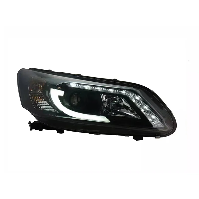 For Honda Accord Headlamp 2013 2014 2015 2016 Nine Generation Headlamp DRL Dynamic Turn Signal High Beam Projector Lens