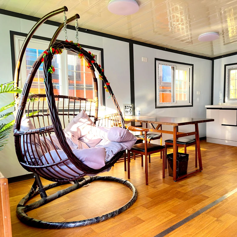 Hot Sale 30ft Expandable Folding Container House 3 Bedroom Double Wing Extension for Home Use