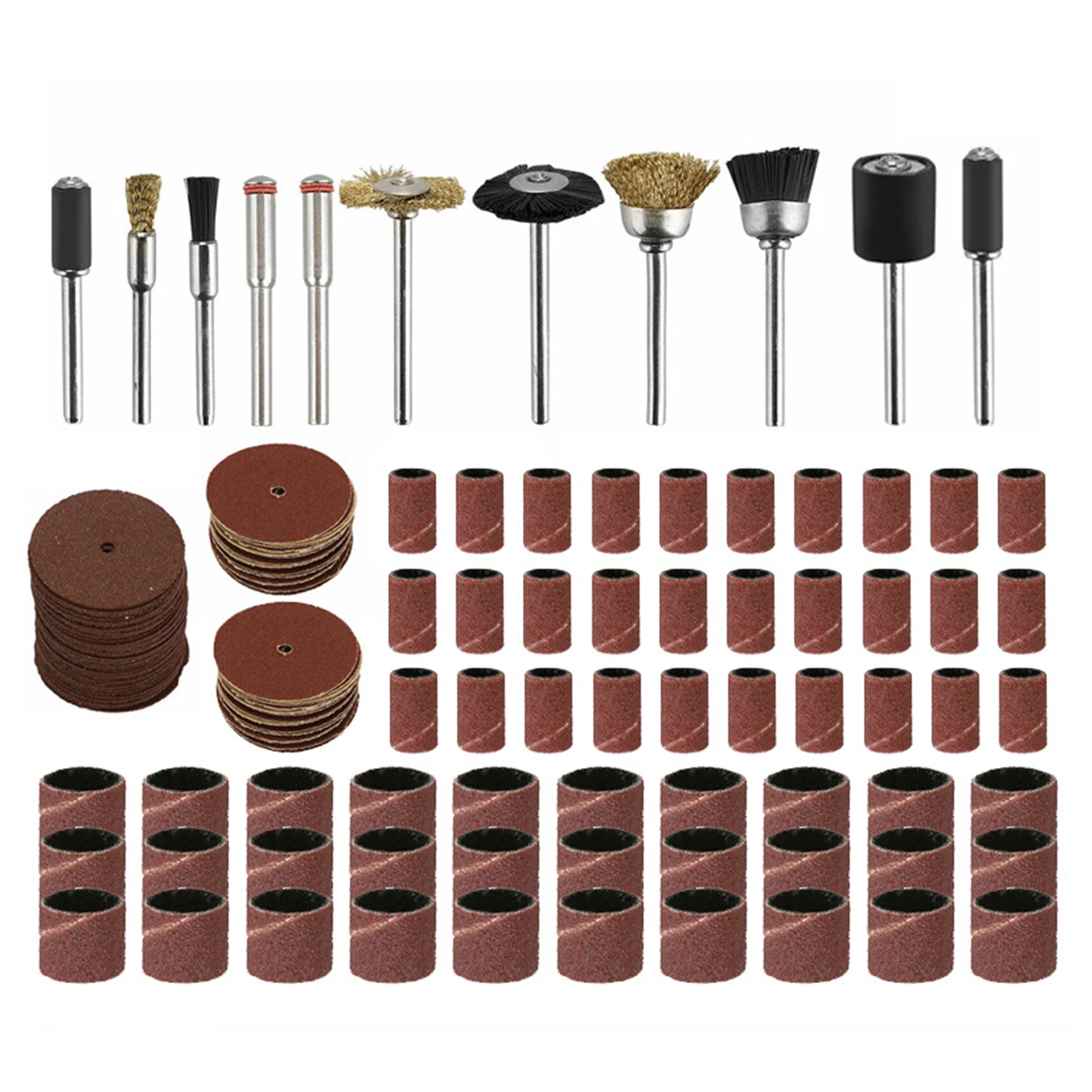 Electric Mini Drill Bit Kit Abrasive Rotary Tool Accessories Set Sanding Polishing Cutting Engraving Heads for Dremel