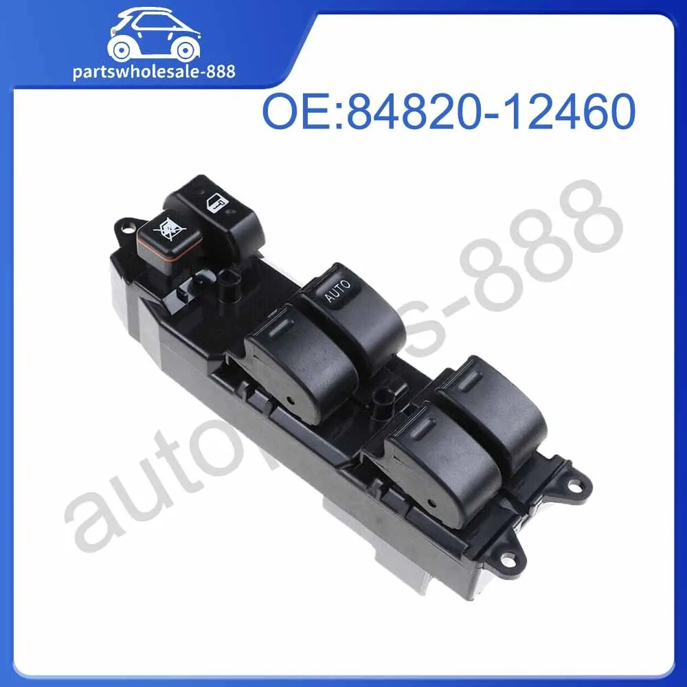 

84820 - 12460 Auto Right Hand Drive Power Master Window Switch for Toyota for Corolla -