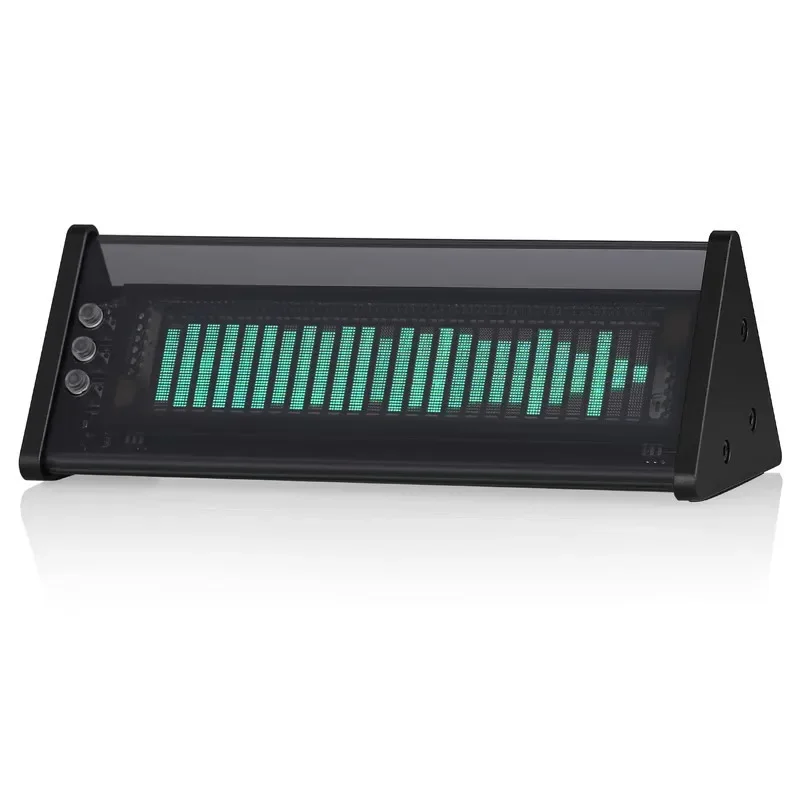 Retro, nostalgic VFD screen, clock, music spectrum meter, Bluetooth 5.0 receiver 2-way audio switcher