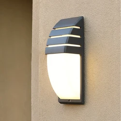 Lampada da parete impermeabile a Led per esterni sensore di movimento Radar Courty Garden portico Light 12W 18W 30W ad alta luminosità AC110V/220V