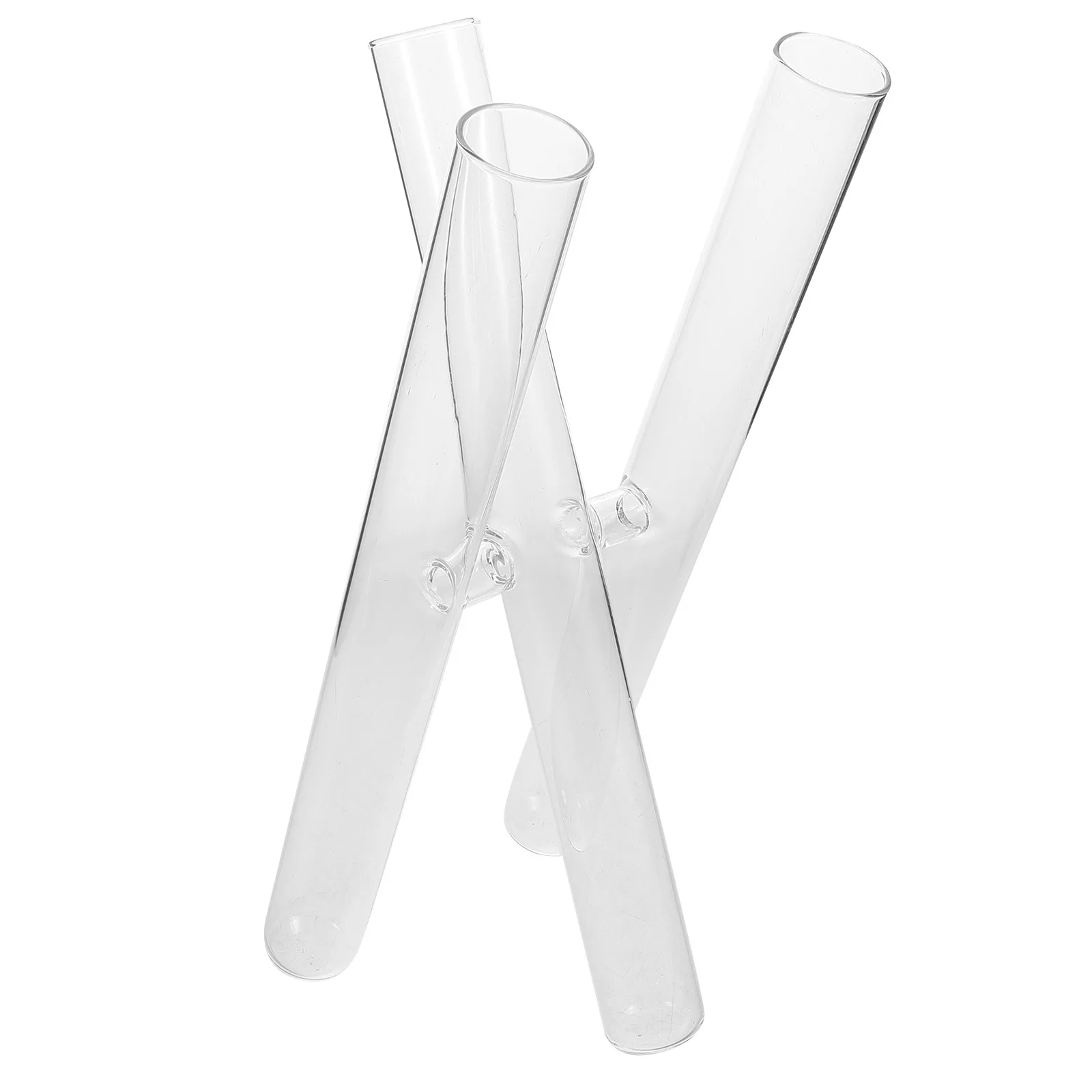 

Glass Test Tube Vase Clear Durable Flower Arrangement Tube Vase Decorative Home Decor Living Room Bedroom Office