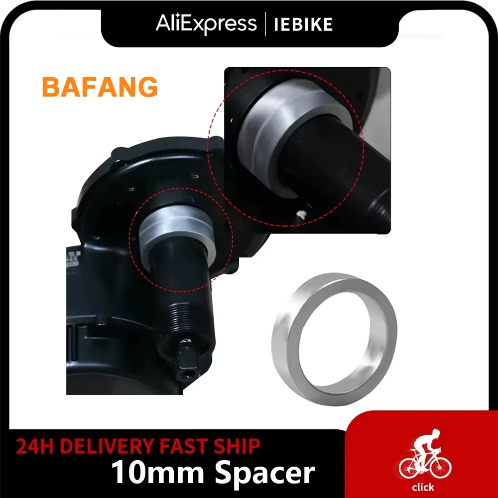 

10mm Bottom Bracket Spacer Gasket Adapter for 8Fun BBS03 Ebike Mid Drive Crank Motor 1000W 90mm 110mm Bafang BBSHD Fitting