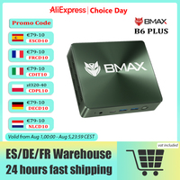 BMAX B6 Plus Mini PC Intel I3-1000NG4 12GB DDR4 RAM 512GB SSD Windows 11 PC WIFI 5 USB 3.0 USB * 3 HDMI * 2 Desktop Computer