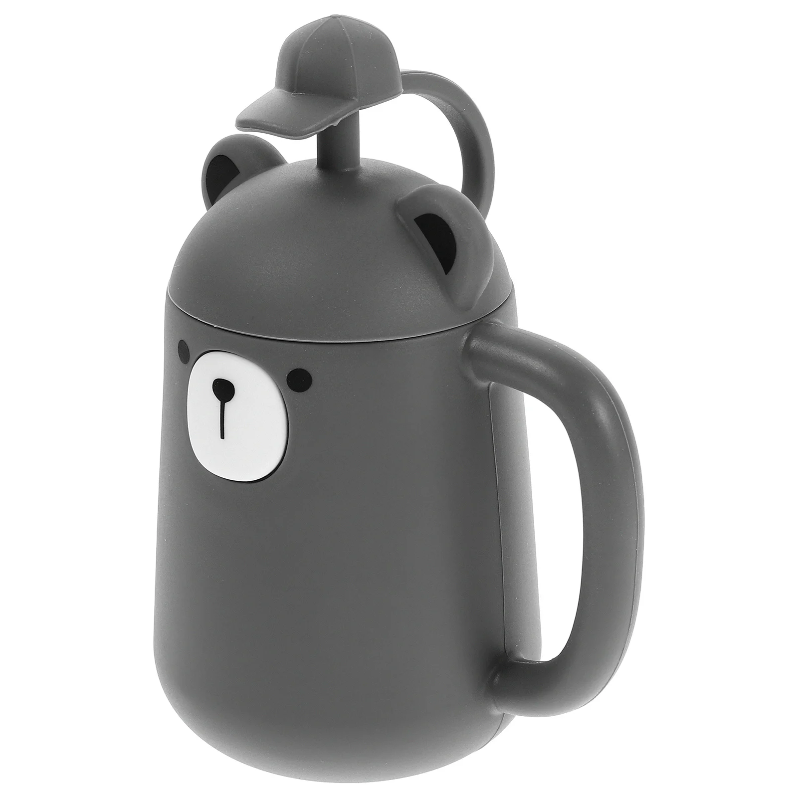 

Silicone Cup for Toddlers Spill Proof Baby Water Bottle Kawaii Bear Design Portable Kids Straw Cup Training Baby Cups