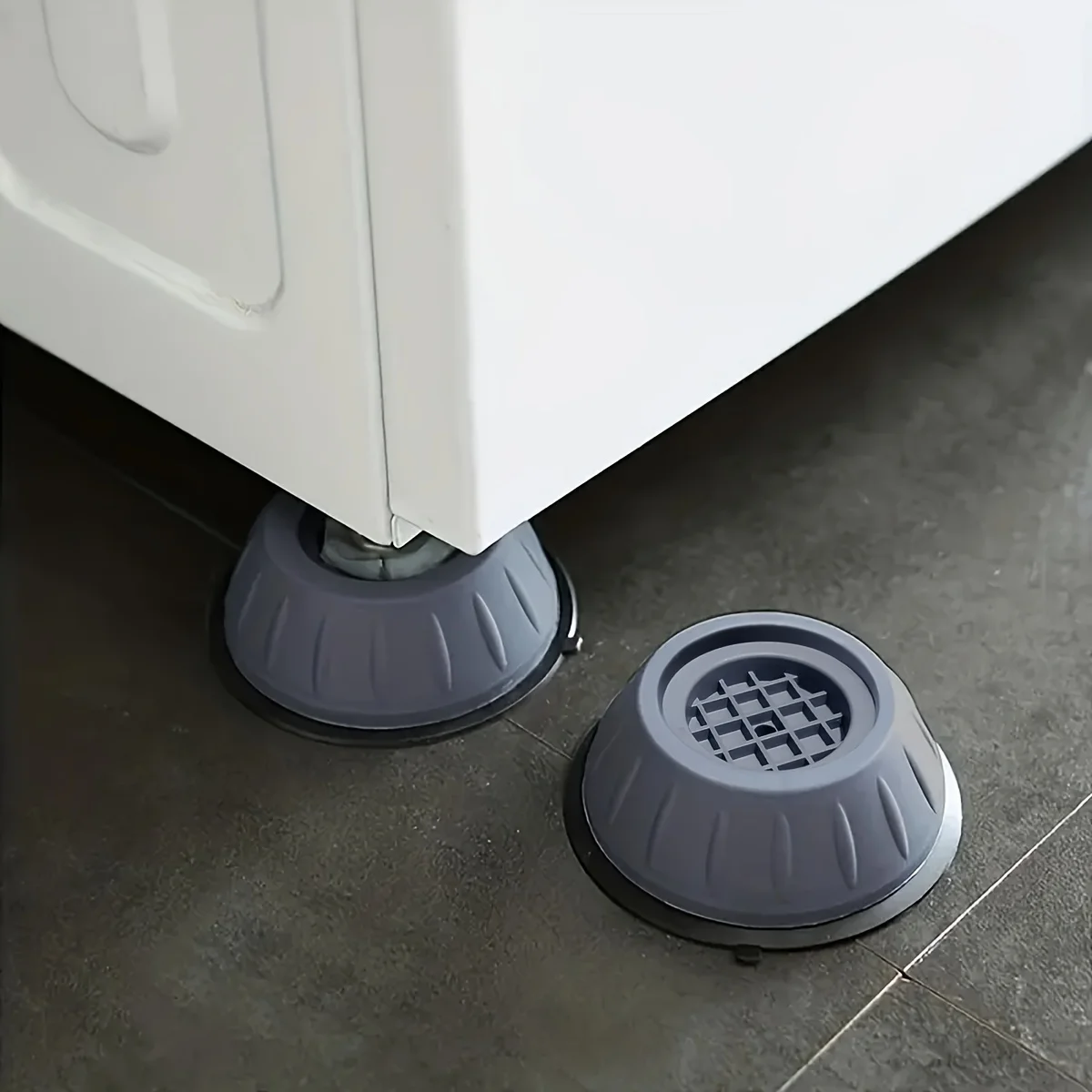 Non-Slip Shock Proof Elasticity Floor Mat Washing Machine Feet Pads Silent Furniture Protectors Hardware