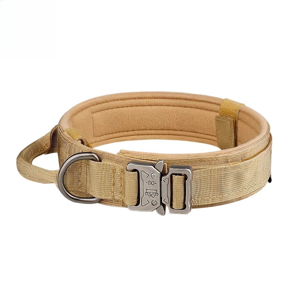 

Pet collar Tactical dog , outdoor walking nylon leash chest back large and medium pet