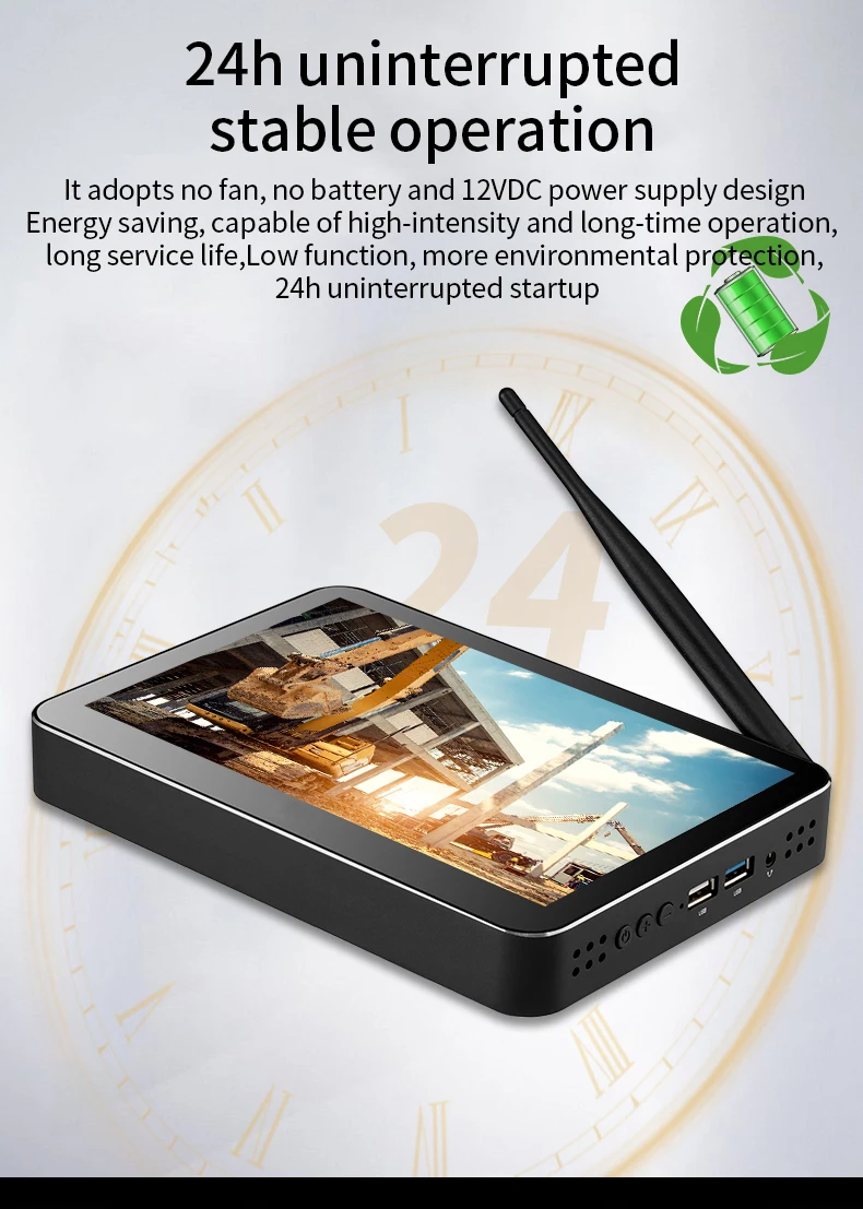 X2S Mini PC H8F 8 inch 1280*800 Pocket PC PIPO Win10 Win11 Tablet PC J4105 4G Ram 64G Rom TV Box BT5.0 Wifi RJ45 Mini Desktop