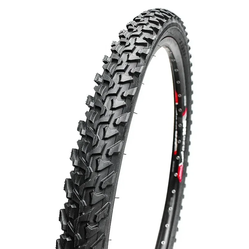 1PCS K849 24/26inch Mountain MTB Bicycle Tyre BMX 24*1.95/26x1.95/2.1 Black Red Line Thickened Cross-country Tire