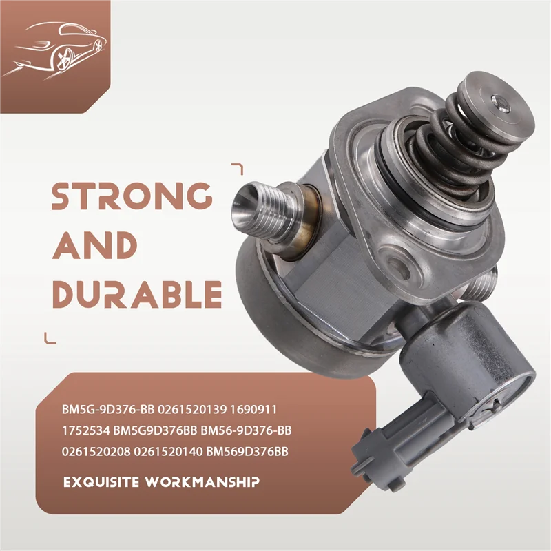 

Durable-BM5G9D376BB High Pressure Fuel Pump For Ford Fiesta Focus Kuga Mondeo 1.6 0261520139