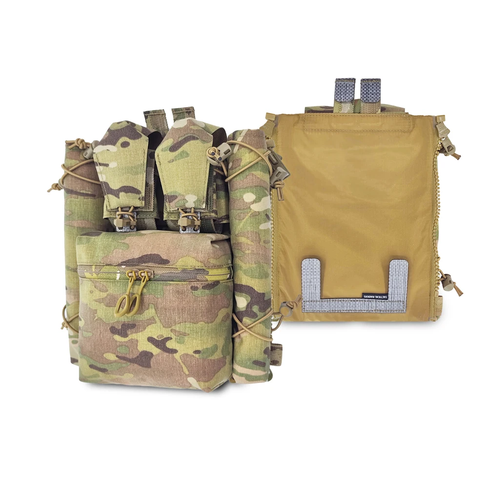 Ferro Style Twin Tactical Back Panel Pack 5