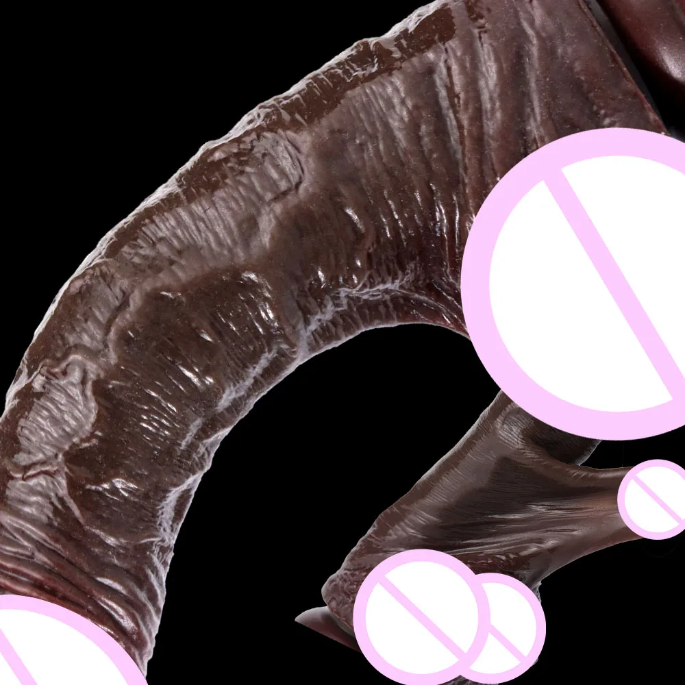 Realistic Dildos Big Sliding Skin Simulated Penis Anal Dildo Suction Cup Dildos Small Penis Dick Gay Adult Sex Toys for Women 18