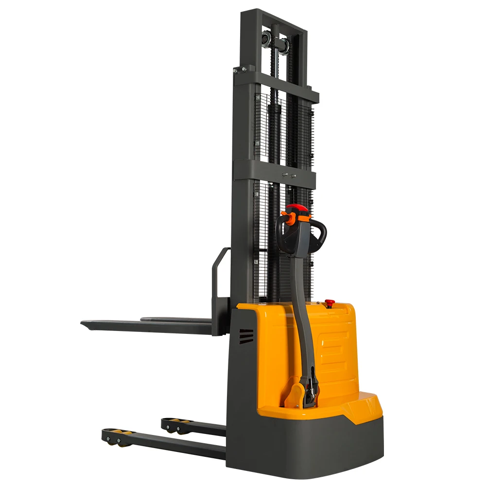 For CDDW1630 1600kg 3000mm Electric Pedestrian Stacker  Hydraulic Walkie Forklift