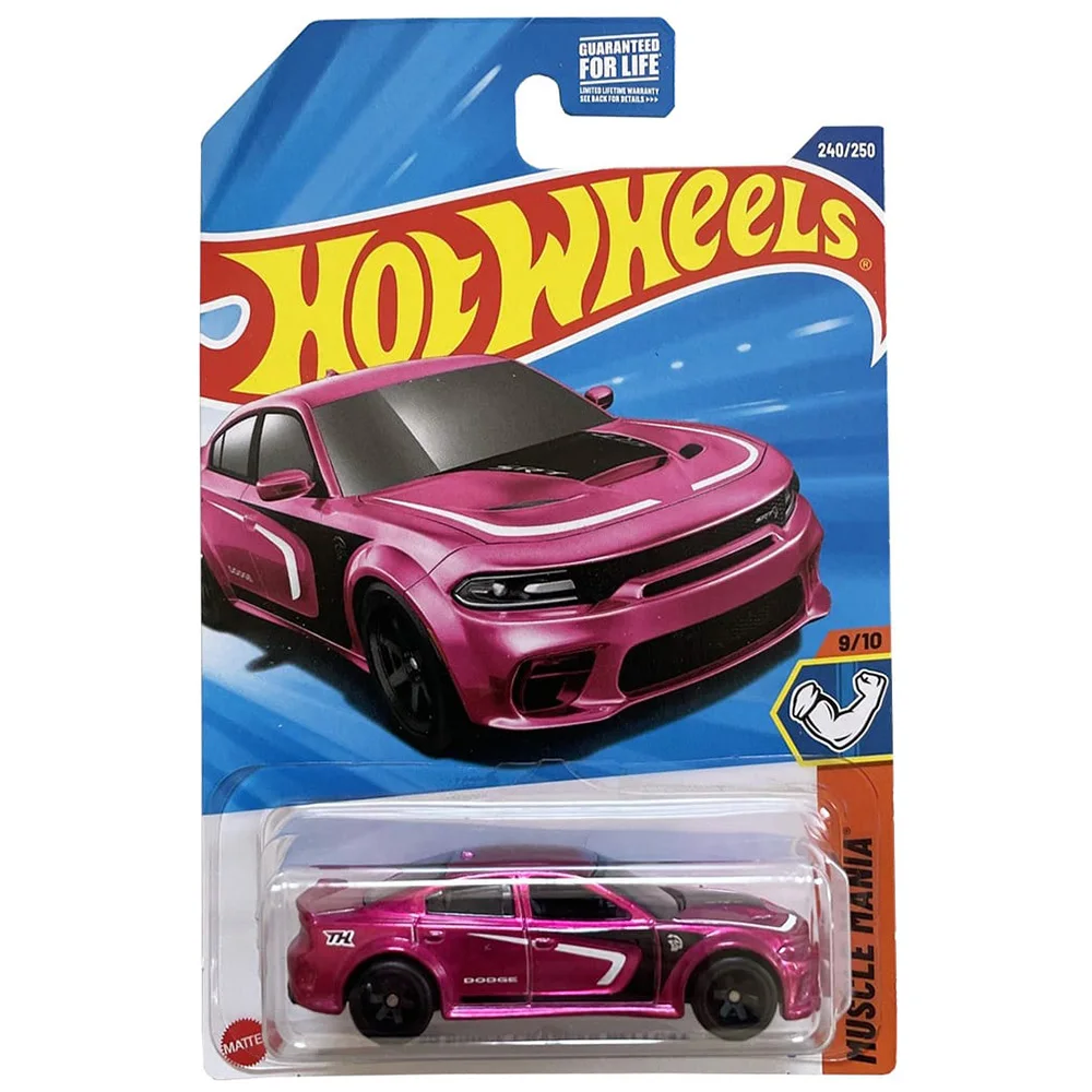 2025 هوت ويلز سيارات سوبر الكنز هانت TH 20 دودج تشارجر هيلكات 1/64 المعادن يموت الصب نموذج جمع لعبة