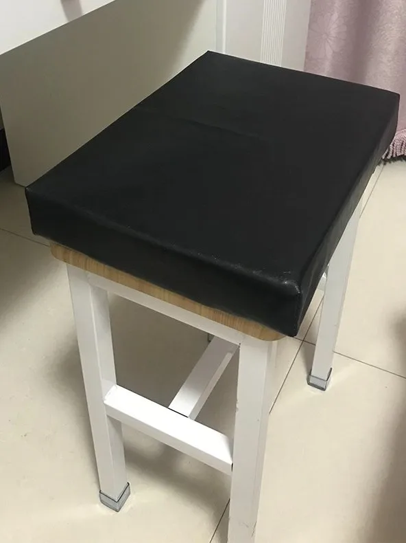 Thickened Leather  Cushion Office Chair Pad Student  Cushion Dining Chair Tea Chair Soft Pad Heightening Waterproof D...