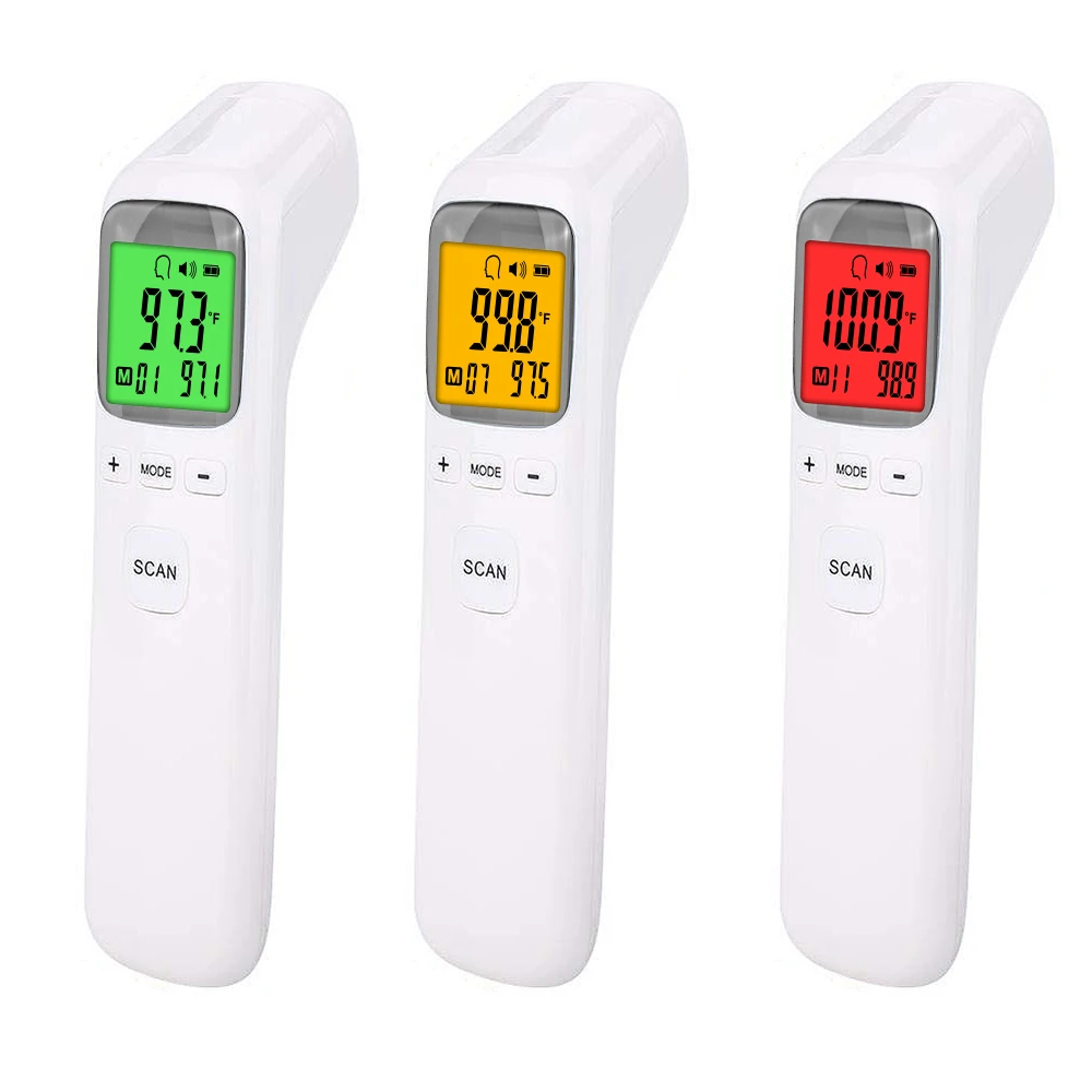 Medical Devices Digital Non Contact Clinical Baby Digital Infrared Forehead Gun Thermometer