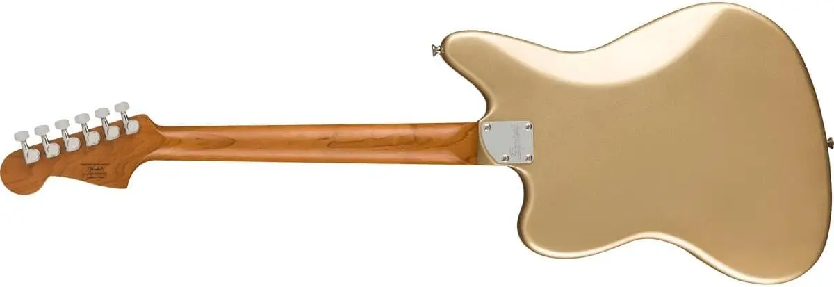 Contemporary Jaguar ST Electric Guitar, Shoreline Gold, Laurel Fingerboard, Black Pickguard