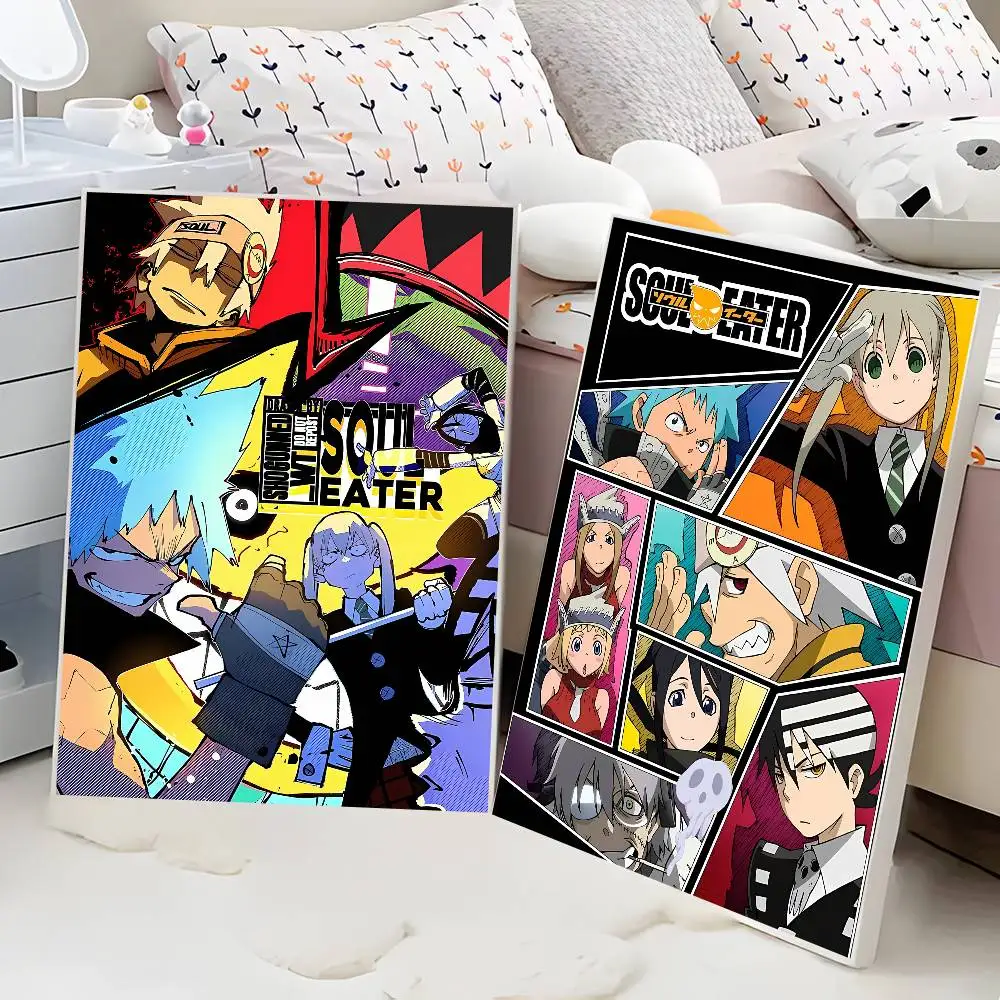 Anime CARTOON S-soul E-Eater Wall Art Print Poster Japanese Art Exhibition Decorative Painting Modern Home Decor Gift Unframed