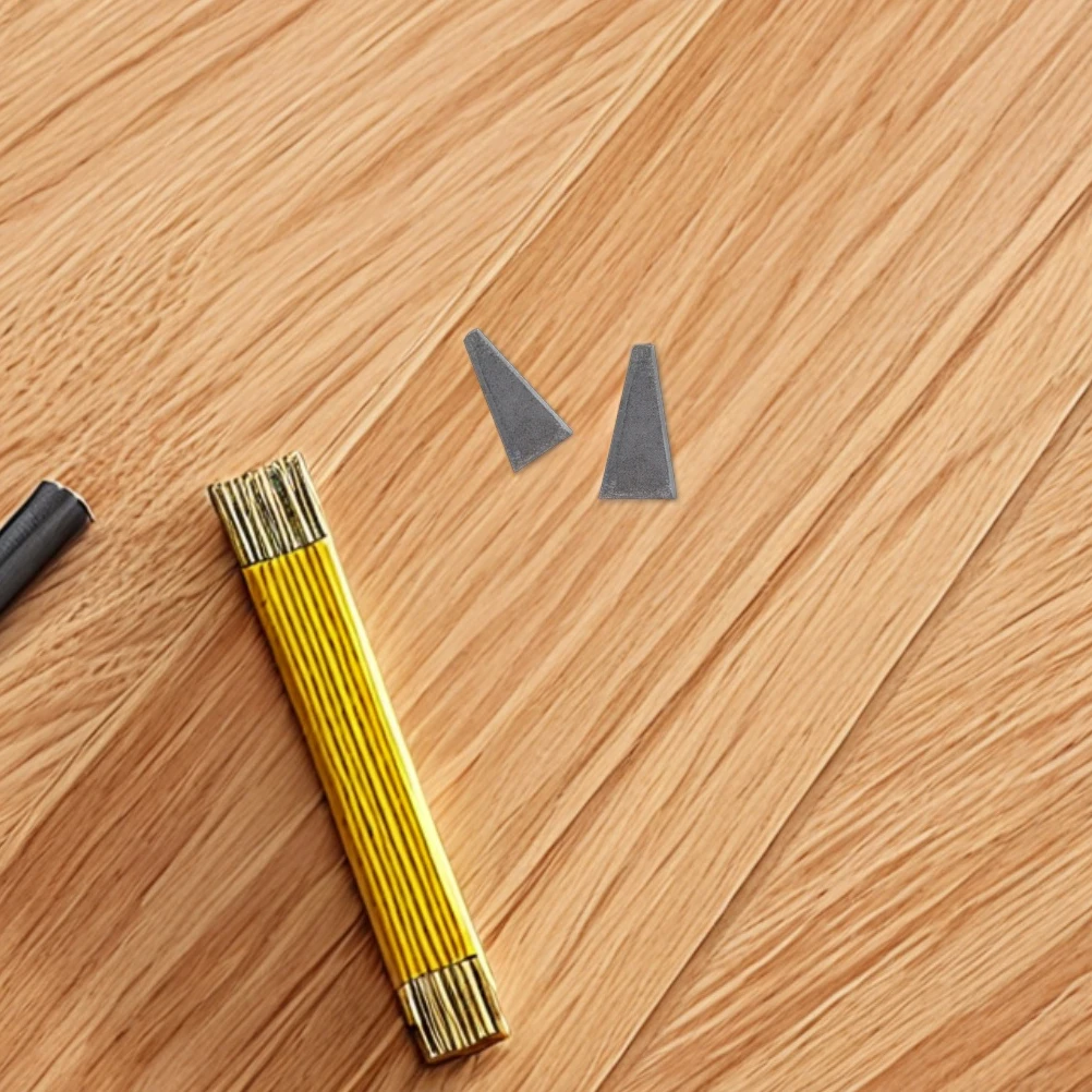 30Pcs Steel Triangular Wedges Durable Handle Reinforcement Portable Design Quick Installation Triangular Wedges