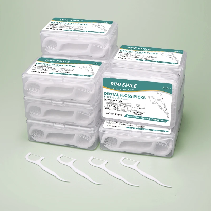 50/150/300/600/1000 PCS dental floss sticks oral care tools oral care dental floss floss holder toothpick set  cleaning teeth