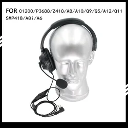 XIERDE 2 Pin Earphone Microphone PTT Headset For Motorola Radios GP88 GP300 CLS1110 Walkie Talkie Headset