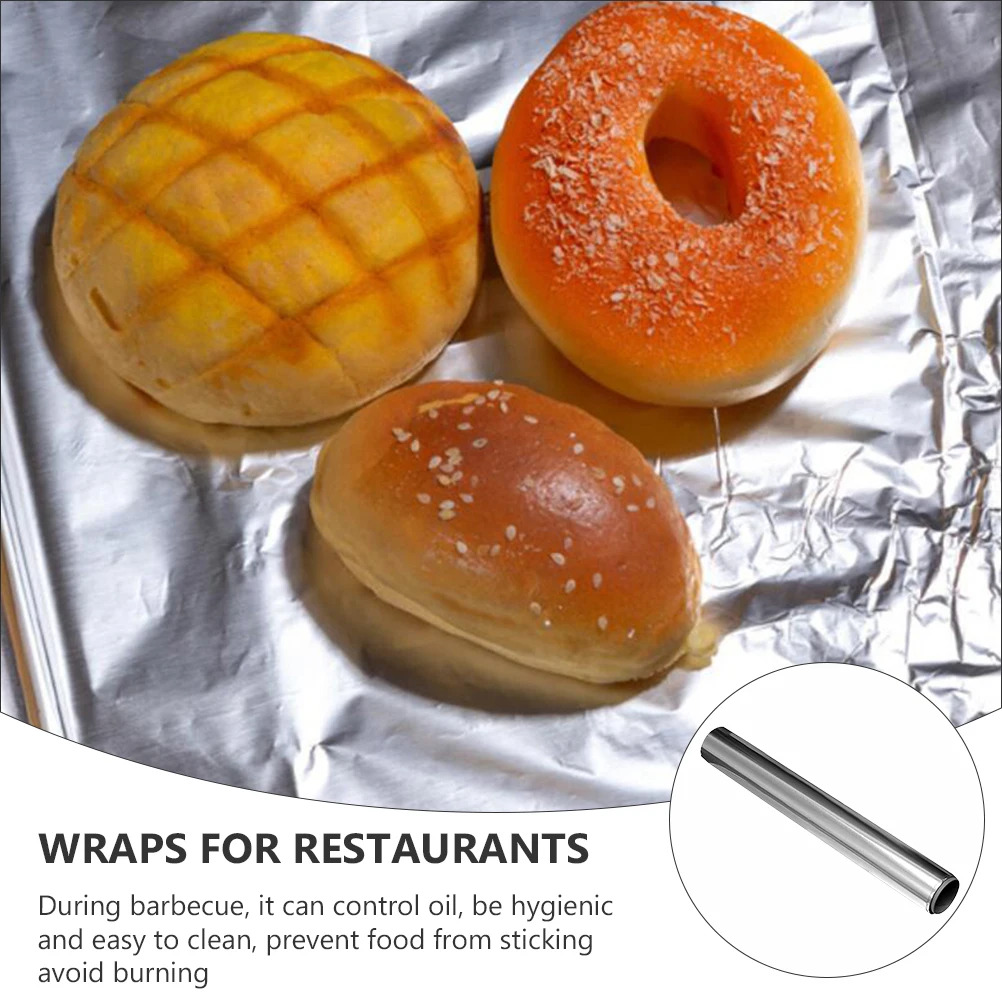 

4pcs 4 Rolls Aluminum Foil Heavy Duty 30cmx3M Kitchen Household BBQ Baking Supplies Tin Wrap Cling Food Cover Seafood Stew