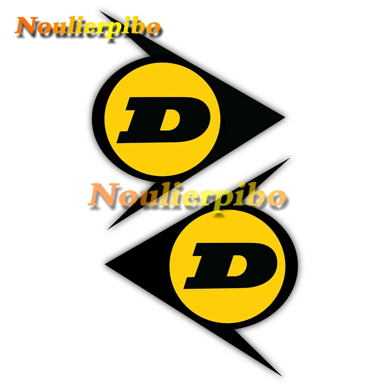 Dunlop Racing Motorcycle Bike Motorcycle Sports Vinyl Sticker Car Truck Bumper Window Decal Die Cut Reflective Waterproof Decal