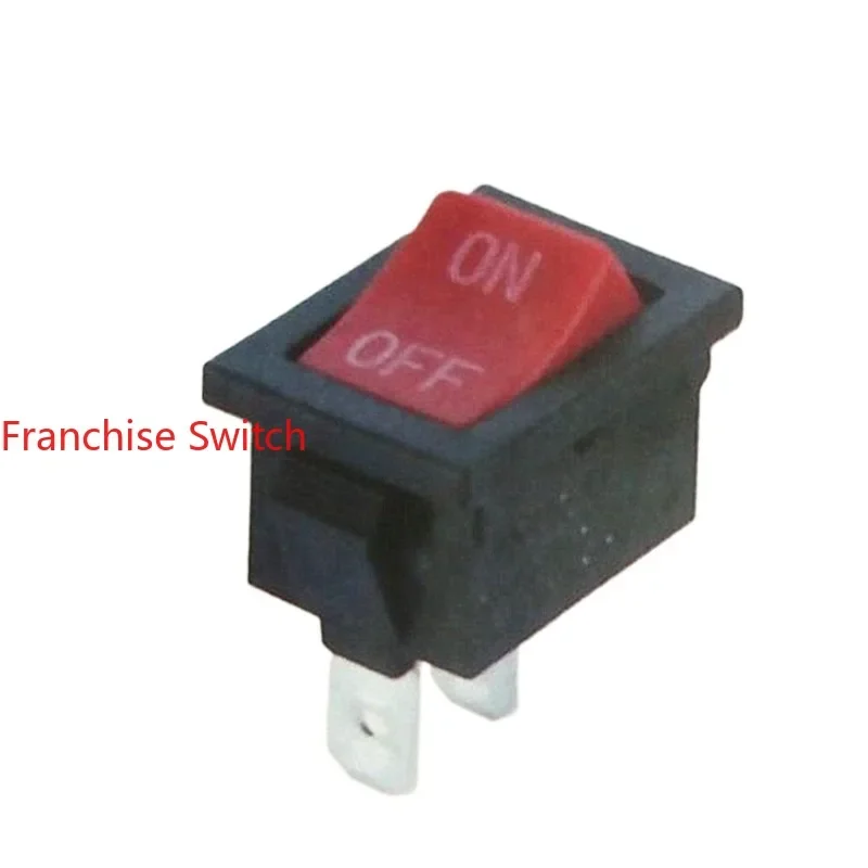 

10PCS Original ship type switch Rocker MR-1-110-C2N-BR two-legged red handle