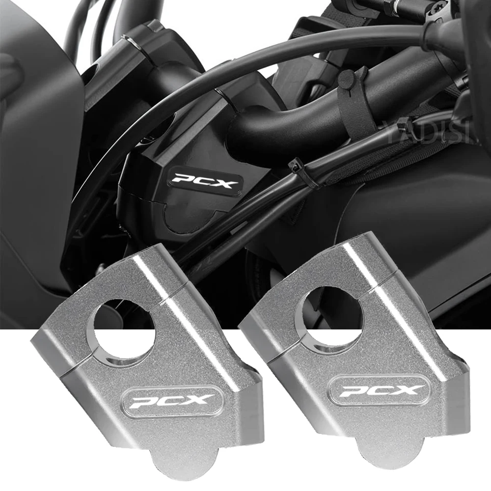 

Handlebar Riser Clamp CNC Handle Bar Lift Extend Adapter Mount For HONDA PCX 160 150 125 PCX150 PCX125 PCX160