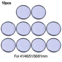10pcs 70mm Transparent Plastic Coin Capsules With Gasket Coin Collecting Box Case For Coins Medal Storage Capsules Coin Holder