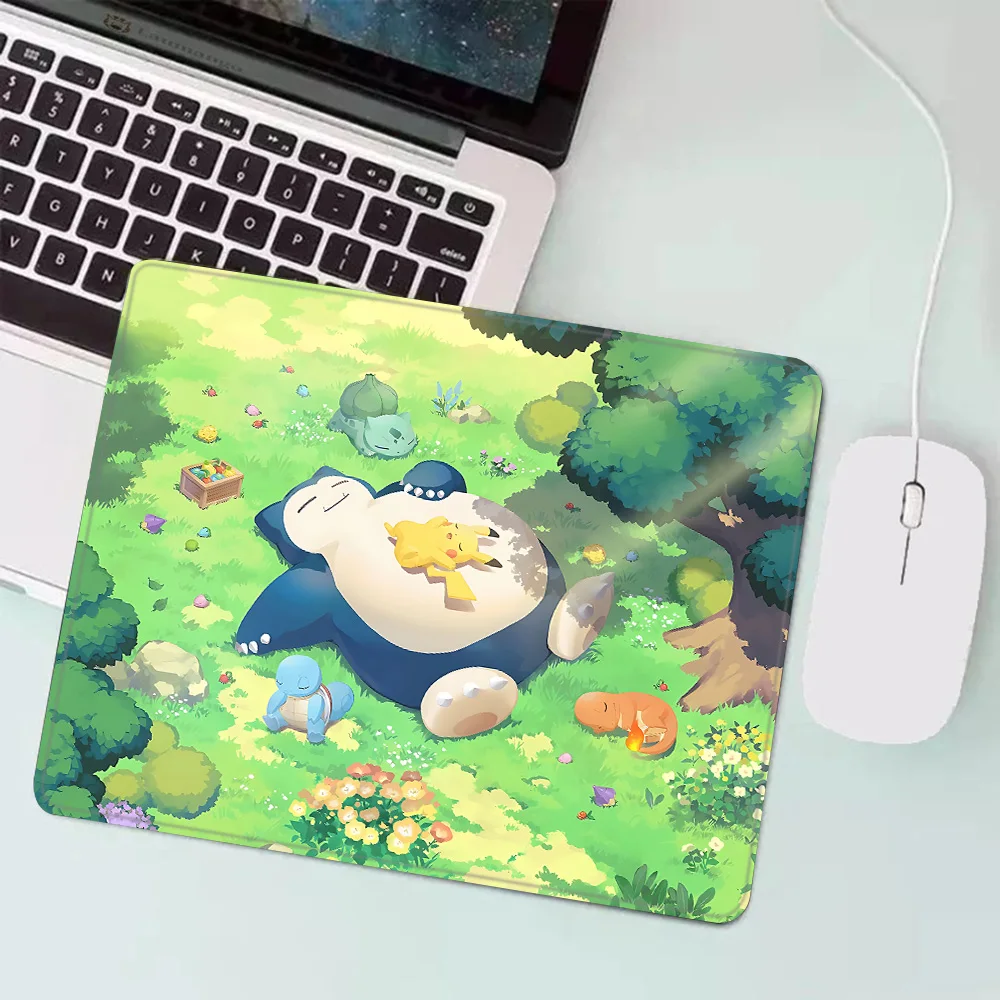 Pokemon Snorlax Gaming Mouse Pad XS Small Mousepad For PC Gamer Desktop Decoration Office Mouse Mat Deskmat Rug