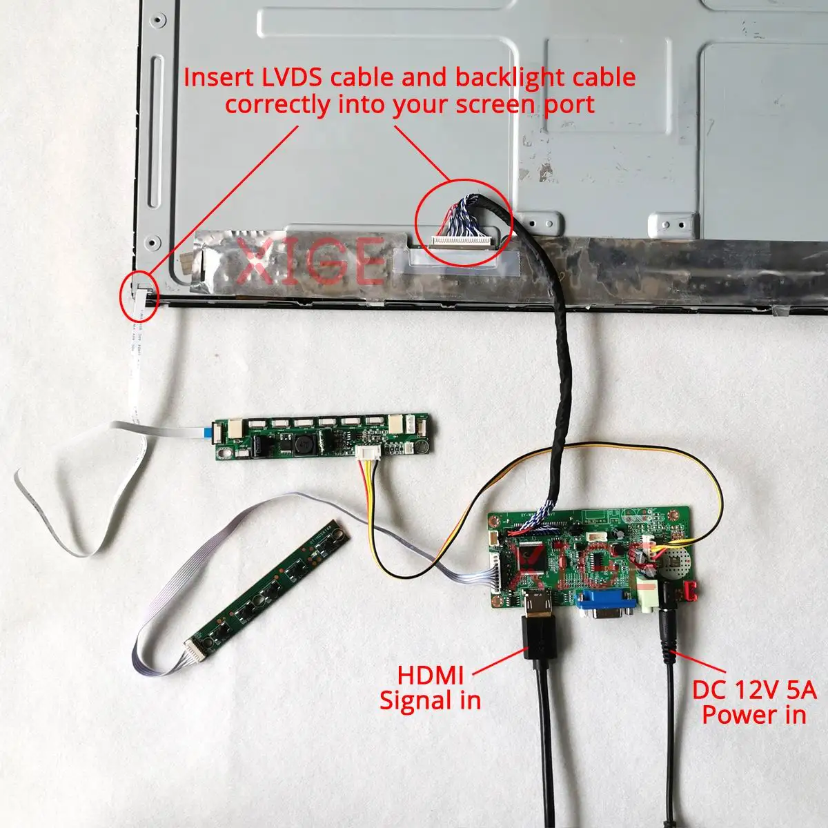 ل LM200WD3 LM200WD4 لوحة ال سي دي تحكم لوحة للقيادة LVDS 30-Pin عدة VGA 20 "شاشة HDMI-متوافق 1600*900 #4