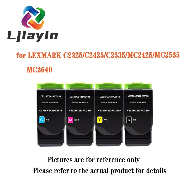 

1K США/Канада версия C2310K0/C2310C0/C2310M0/C2310Y0 тонер-картридж для Lexmark C2325/C2425/C2535/MC2425/MC2535/MC2640