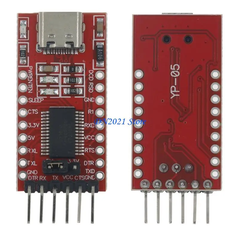 F3KE USB to TTL FT232RL Control Chip USB to TTL Adapter Module for Efficient Data Transmission