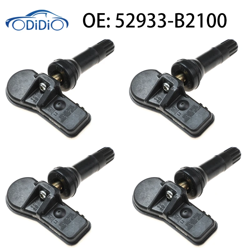 ODiDiO 52933B2100 52933-B2100 Car TPMS Tire Pressure Monitor Sensor 433MHZ For Kia Soul Sedona Hyundai Creta I10