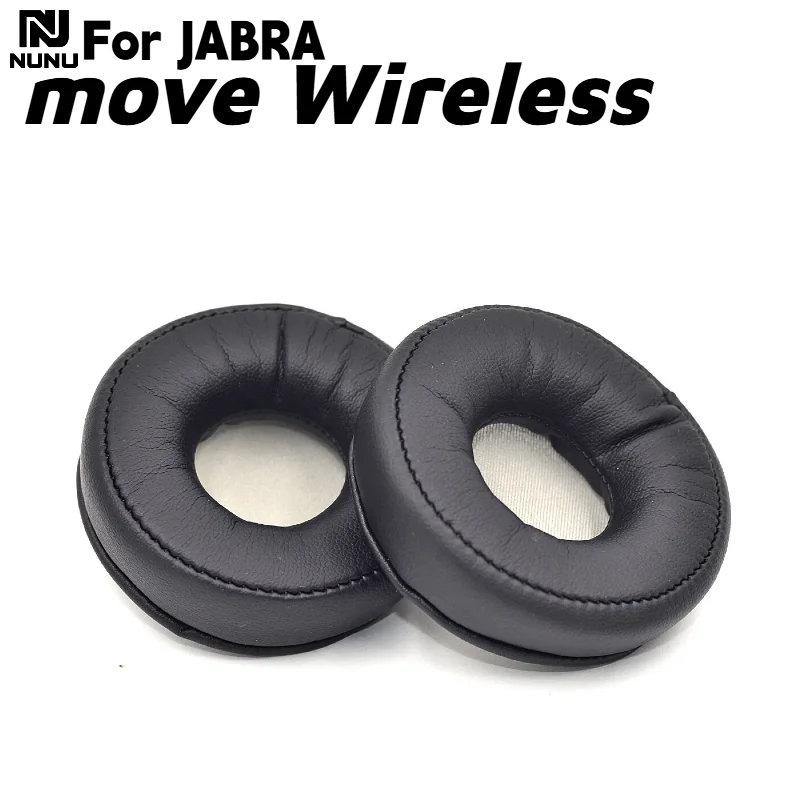 

NUNU Replacement Soft Memory Foam protein leather Ear Pads For JABRA move Wireles Headphones repair parts