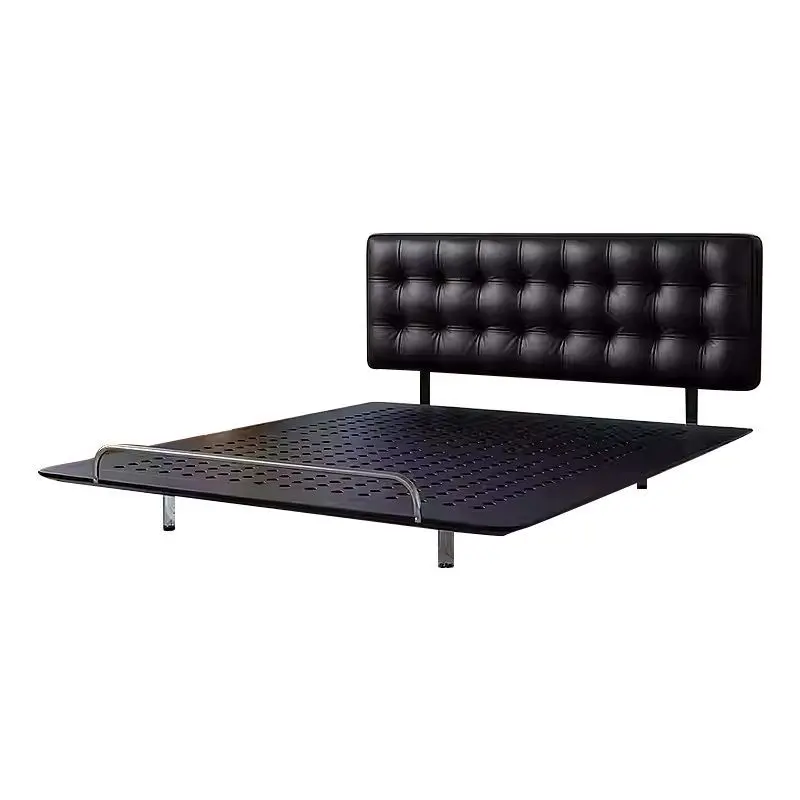 tattoo thin bedside master bed carbon steel suspended bed