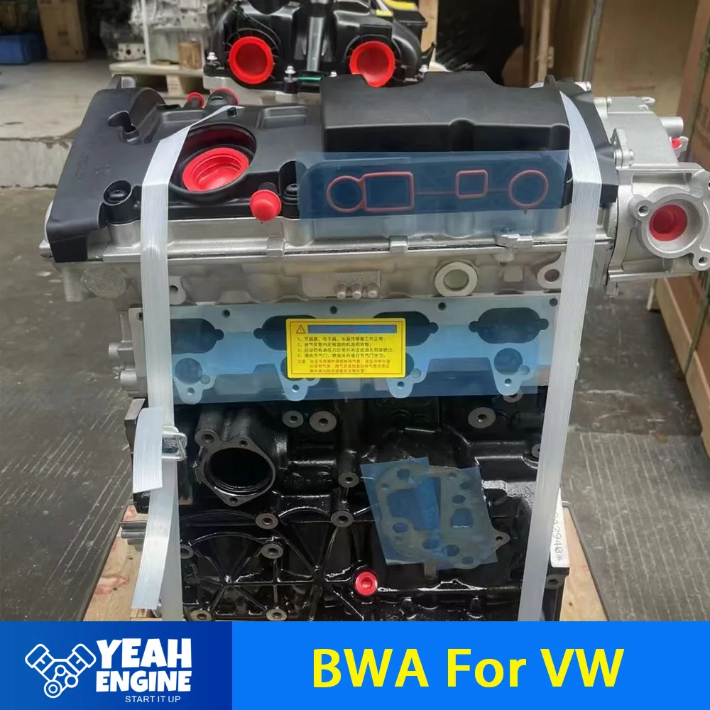 Gasonline Engine 2.0L 4 Cylinders BWA For Audi A3 Leon Skoda VW EA113 Golf Long Cylinder Block Auto Parts With Timing System
