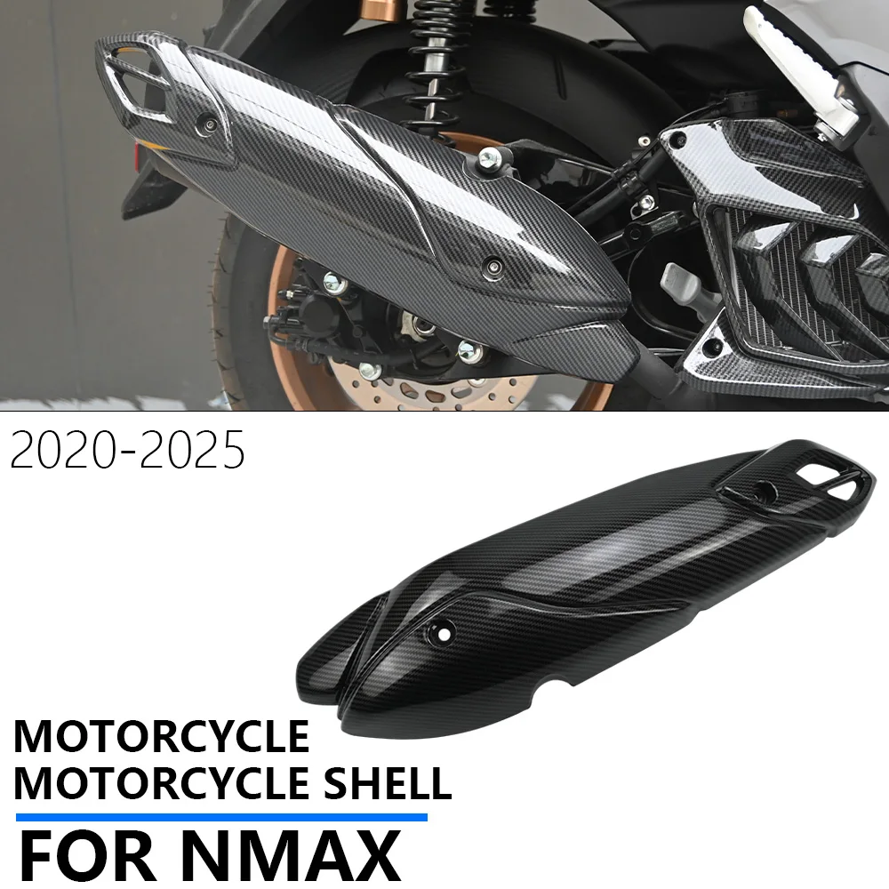

For YAMAHA NMAX 2020-2025 Motorcycle Exhaust Shield Modified Exhaust Pipe Insulation Combustion Protective Cover Accessories