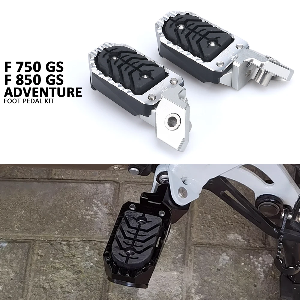 New Motorcycle Footrest Footpegs Foot Pegs Pedal For BMW F850GS ADVENTURE F 850 GS Adventure F750GS F750 GS F 750 GS Accessories