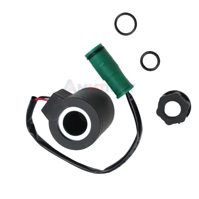 1PCS 24V Solenoid Coil Fits for VOLVO EC140 EC160 EC210 EC240 EC290 EC330 EC360 Excavator EC460 EC210B VOE 14527267 14527267