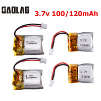 3.7V 100mAh 120mAh Lipo Battery Charger Set for FQ777-124 Hubsan Q4 Wltoys V272 Mini RC Quadcopter