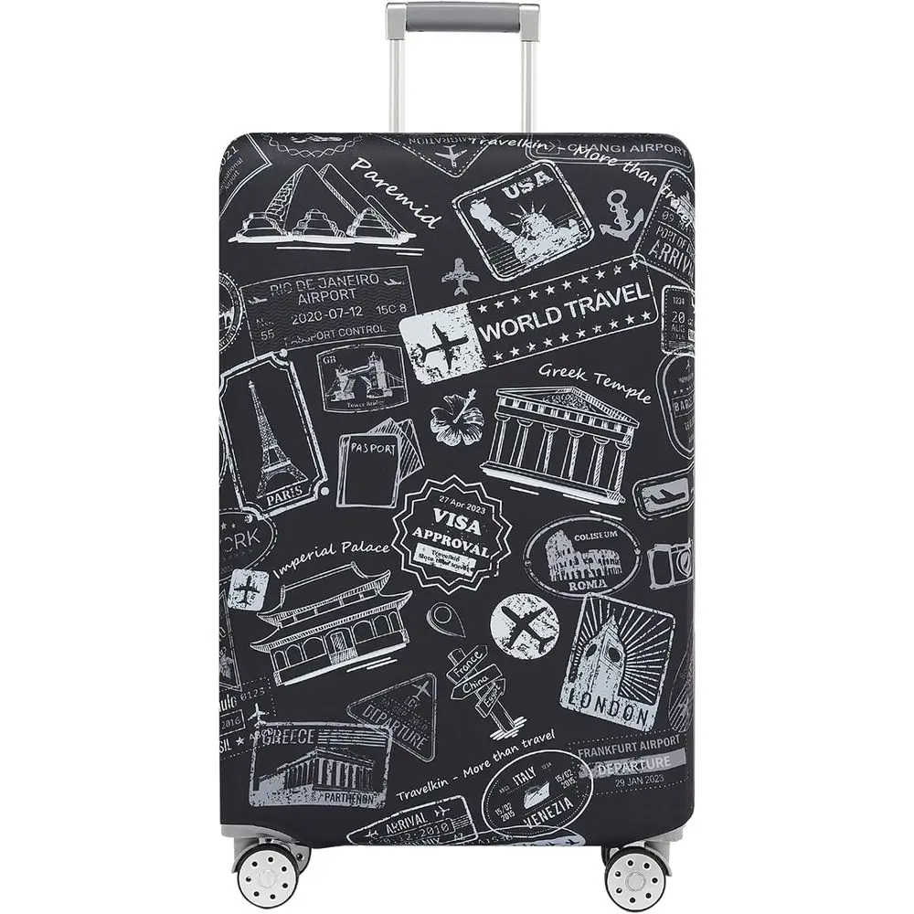 TSA-Approved 26-28 Inch Large Suitcase Cover Protector