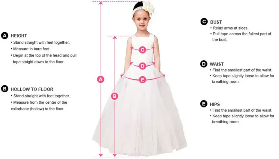 White lace Flower Girl Dress For Wedding Elegant lace  Princess Birthday Party First Communion Dress Ball Gowns